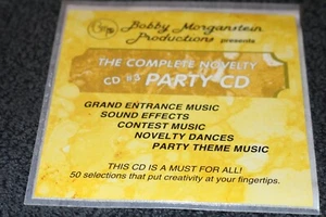 Bobby Morganstein The Complete Novelty Party CD 3 VG+ Grand Entrance Party Music - Picture 1 of 2