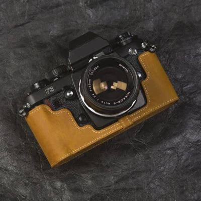 Fit For Nikon F3 F3HP F3AF F3T Real Leather Camera Half Case Bag Covers Protect - Image 1 of 4