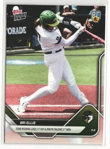 2025 AUSL Topps Now Athletes Unlimited #3 Bri Ellis RC Talons 1st Hit 1st Win - Bild 1 von 2