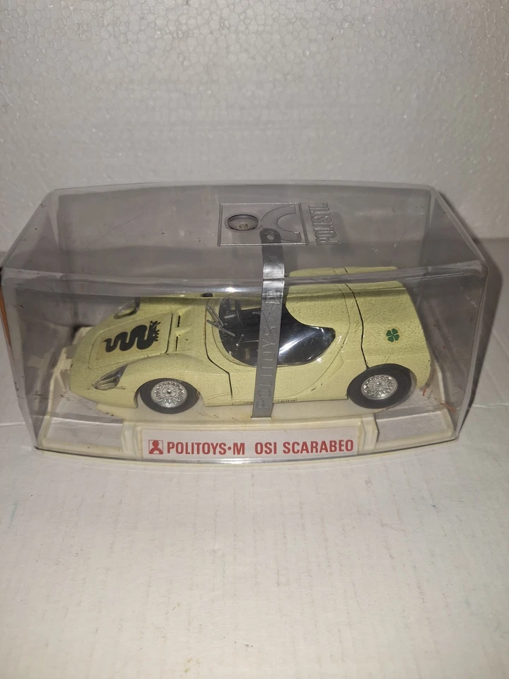 osi scarabeo politoys scala 1.25 no mebetoys polistil burago - Immagine 1 di 4