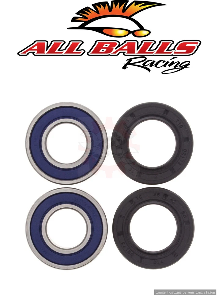 Подшипники задних колес KLX650R 93-96 KX 125 250 86-96 KX500 86-93 ВСЕ ШАРИКИ - Изображение 1 из 4