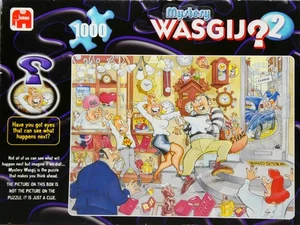 Rompecabezas Wasgij No.2 - 1000 piezas '¡DETÉN EL RELOJ!' - Misterio - Completo - Imagen 1 de 8