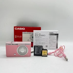 Casio Exilim EX-ZR60 Pink – Tested – Working – Ships from Japan - Picture 1 of 13