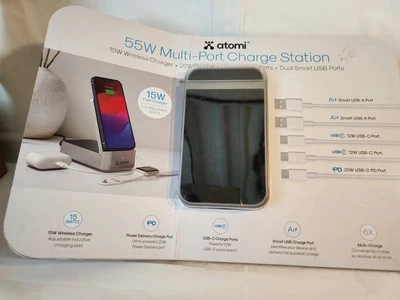 Atomi 55W Multi-port Charge Station  - Image 1 of 2