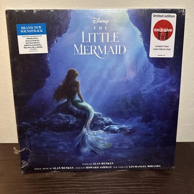 The Little Mermaid Soundtrack [Live Action] (Target Exclusive Blue Vinyl, 2023) - Image 1 of 2