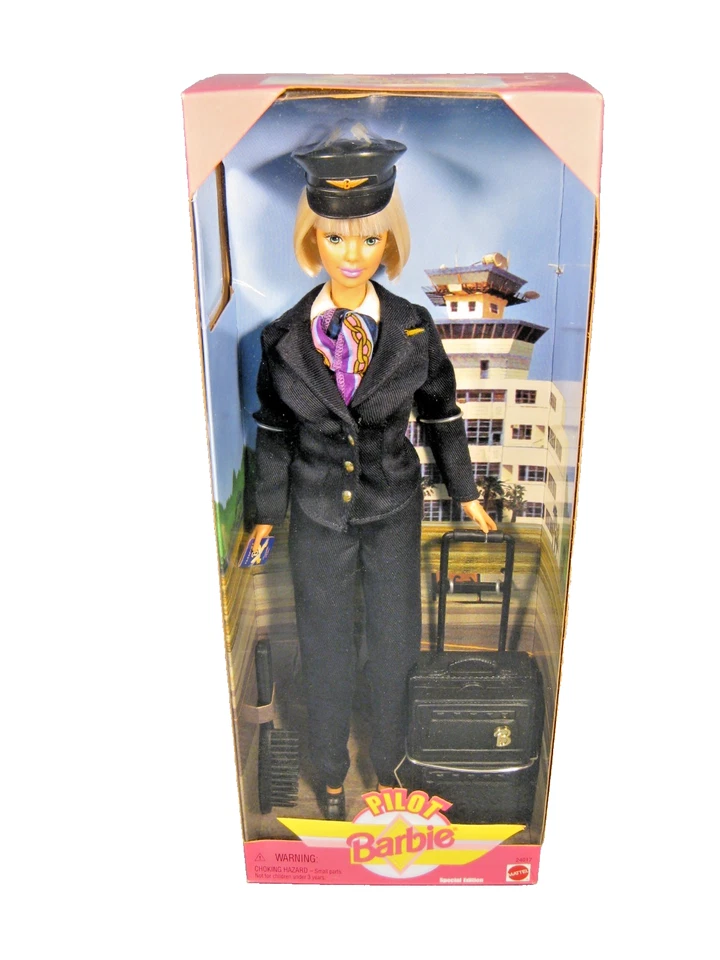 Bonita Muñeca Barbie Piloto Edición Especial 1999 Mattel No. 24017 Foto 1 de 4