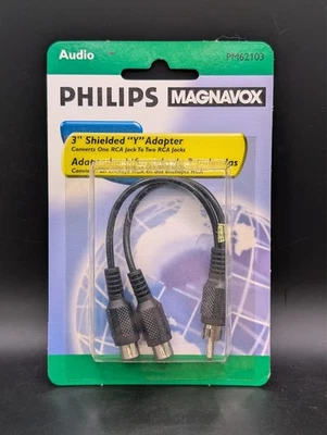 ADAPTADORES Y BLINDADOS SELLADOS 3 PULGADAS PHILIPS MAGNAVOX PM62103 NUEVOS en Caja Foto 1 de 2