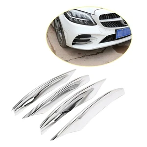 Rejilla de faros antiniebla para parachoques 4 piezas apta para Mercedes Benz Clase C W205 S205 - Imagen 1 de 3
