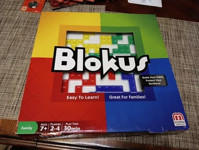 Mattel BLOKUS 2013 Family Fun Strategy Game  NEW Open Box Sealed Pieces - Image 1 of 4