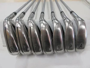 TaylorMade M6 Iron Set 5-9,Pw,Aw 7pc Flex Stiff FUBUKI TM6 Graphite - Picture 1 of 10