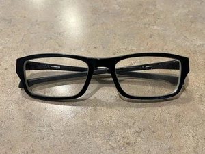 Oakley Eyeglasses Eye Glasses Frames OX8039-0153 Chamfer Black Retina 53-18-140 - Picture 1 of 9