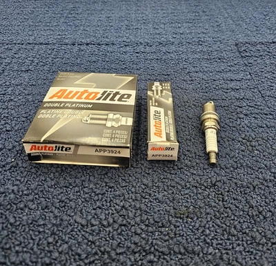 (CANTIDAD 4) Autolite APP3924: bujía doble platino para Buick Apollo 1973-1974 Foto 1 de 4