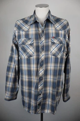 Camisa informal vintage de algodón manga larga XL Quiksilver para hombre Foto 1 de 4