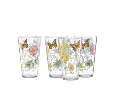 Lenox Butterfly Meadow Acrylic Highball - Set of 4 - Image 1 of 3