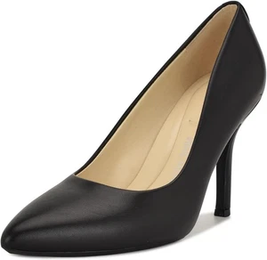 Nine West Fifth Damen-Pump 9 x 9 spitz zulaufend 9,5 schwarz Kalbsleder  - Bild 1 von 6
