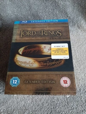 The Lord Of The Rings Trilogy - Extended Edition - Blu-ray - Brand New & Sealed - Image 1 of 4
