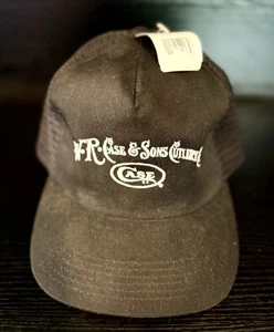New W/Tags Case Logo Black Cap with Black Adjustable Lightweight - Picture 1 of 5