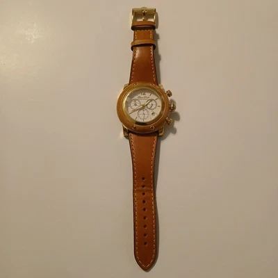 Glam Rock Women's GR10167 Miami Collection Chronograph Brown Leather Watch Swiss - Image 1 of 4