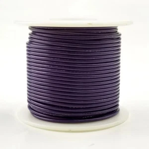 HS22-07-100 100FT 22AWG VIOLET SOLID Electronic Electrical 300V Wire UL1007 80C - Picture 1 of 1