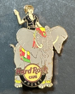 hard rock cafe phuket anstecknadel mädchen kellnerin auf elefant - Bild 1 von 6