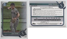 2022 Bowman Draft Chrome Asia Mojo Refractor Cole Young #BDC-112