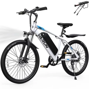 24" Electric Mountain Bike for Adults 500W Motor 36V Removable Battery Ebike MTB - Picture 1 of 7