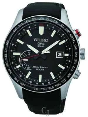 Reloj Hombre Seiko Sportura GPS Solar Hora Mundial Hecho en Japón SSF007 Foto 1 de 3