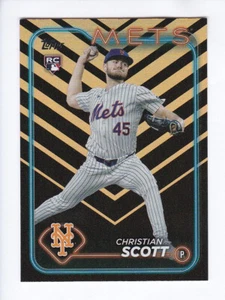 2024 Topps Update Series #US218 CHRISTIAN SCOTT RD Rookie Debut ORANGE & BLACK - Bild 1 von 2