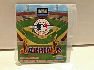 Atlanta Braves Tomahawk Earrings Dangle Hypo Allergenic Licensed MLB 98 - Picture 1 of 2