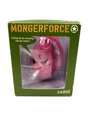 Frank Kozik Kidrobot 2007 5" Pink Sarge Mongers Mongerforce w/ Box - Image 1 of 4
