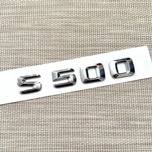 Für Mercedes Benz S500 Badge Schriftzug Embleme Kofferraum Chrom Aufkleber Auto - Bild 1 von 3