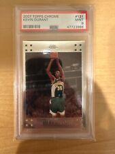 2007 Topps Chrome Kevin Durant Rookie RC #131 PSA 9 MINT Brooklyn Nets