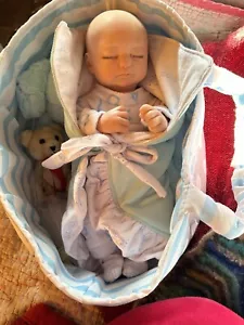 "Schöner GANZKÖRPER Platin SILIKON BABY Junge 14,7"" - Bild 1 von 22