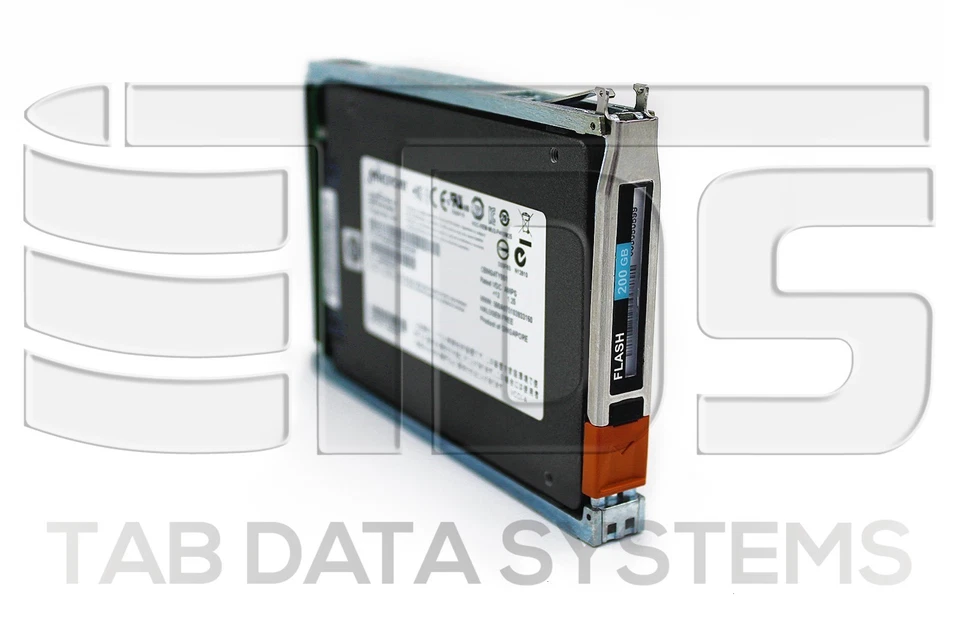 EMC 005050599 200GB 6Gbps 2.5" SAS Flash SSD V4-2S6FX-200 V5-2S6FX-200  - Image 1 of 1
