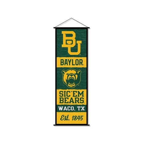 Baylor Bears Banner and Scroll Sign Cover