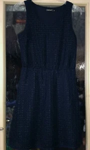 NEUWERTIG! schickes KLEID Festkleid Gr.34/36 158/164 dunkelblau QED LONDON - Bild 1 von 3