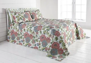 Diana Cowpe Provenza Floral Acolchado King Tiro/Juego de Colcha con Fundas de Almohada - Imagen 1 de 2