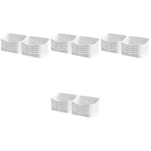 4 Pack Tür Badezimmerregal Kleinteilehalter Wandmontage-Regal - Bild 1 von 12