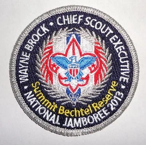 Parche Wayne Brock 2013 National Scout Jamboree Chief Scout Executive - Imagen 1 de 1