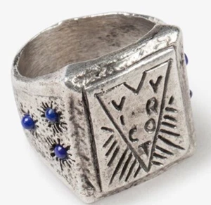 NEW $230 Victory Ring By George Frost White Bronze Size 10 - Picture 1 of 11