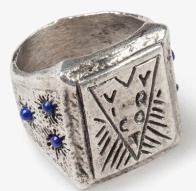 NUEVO $230 Anillo Victoria Por George Frost Blanco Bronce Talla 7.5 Foto 1 de 4