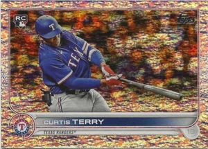 2022 Topps Factory Set CURTIS TERRY Sparkle Foil Board /390 Rangers Rookie RC 97 - Picture 1 of 1