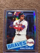 2020 Topps Chrome Heritage 35th Anniversary #85TC-25 Ronald Acuna MVP