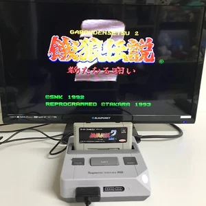 Fatal Fury 2 SNES Super Nintendo NTSC-J Japan Import getestet japanisches Spiel - Bild 1 von 6