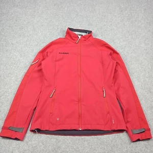 Personalisiert Mammut Damen Softshell Jacke Größe M Rot Ski Active SPORTS M - Bild 1 von 19