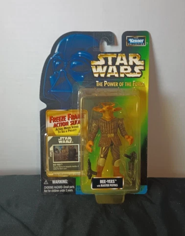 Ree-Yees 1998 FF Freeze Frame STAR WARS Power of the Force POTF MOC #2 Cover