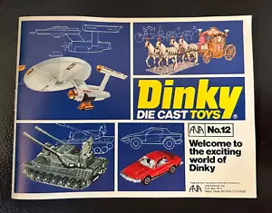 1976 Dinky Die Cast Toy Catalogue No. 12 (Star Trek, Space 1999, Thunderbirds) - Picture 1 of 5