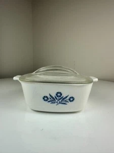 corning ware blue cornflower B 13 W Unbranded Lid - Picture 1 of 14