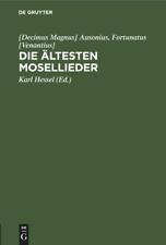 Die ältesten Mosellieder | Buch | 9783111317458