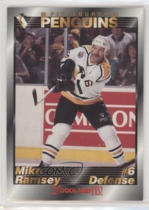 1994 Foodland Pittsburgh Penguins Police Mike Ramsey #16